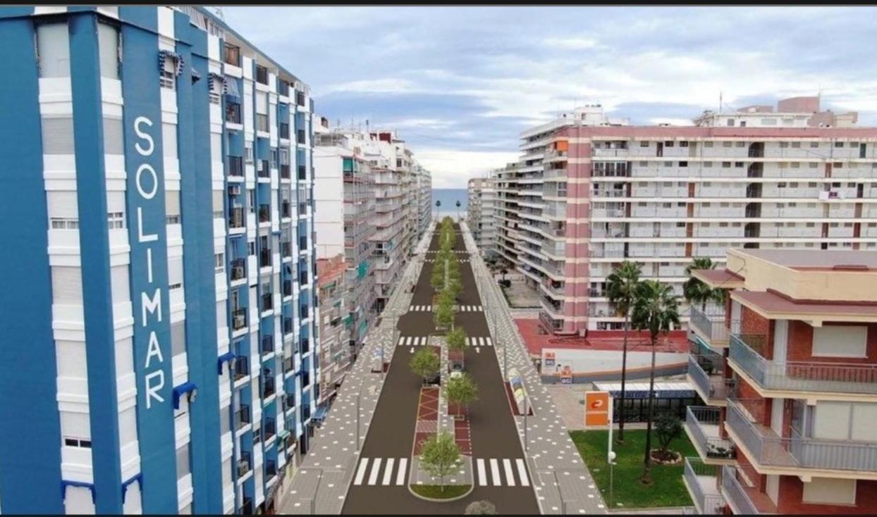 Apartamento Suerte Con Vistas A La Playa San Antonio De 쿠엘라 외부 사진